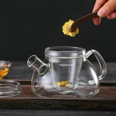 Чайник скляний зі скляним ситом "Суомі" 600мл
