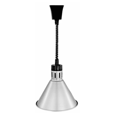 Лампа инфракрасная HURAKAN HKN-DL800, 275 мм серебрянная