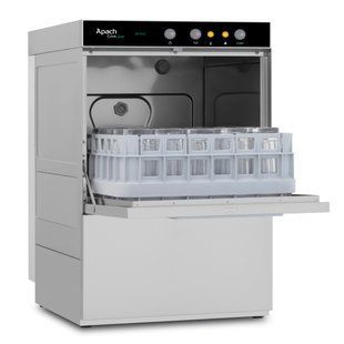 Посудомойка Apach AF400 DD фронтальная с дозатором моющего средства+ дренажная помпа
