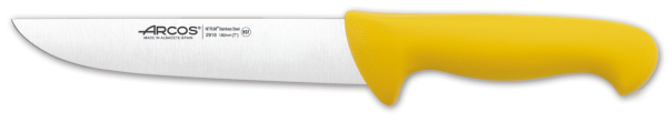 Нож для разделки мяса Arcos 180 мм жёлтый