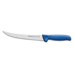 Нож жиловочный DICK ExpertGrip 2K 210 мм изогнутое лезвие синий 82125211-66