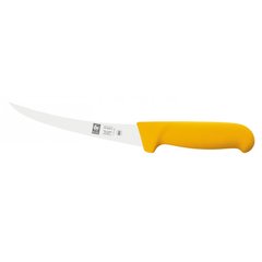 Нож обвалочный изогнутый ICEL 150 мм жёлтый