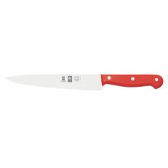 Нож обробный Icel Technik 20 см красный