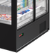 Холодильна гірка Modern Expo Cooles SlimDeck з розпашними дверима L937 W660