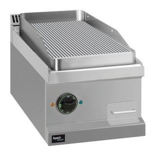 Жарочная поверхность Apach APTE-47TR/PL настольная ребр. сталь