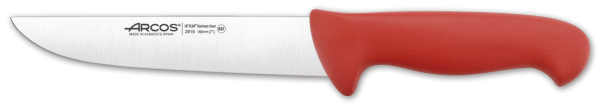 Нож для разделки мяса Arcos 180 мм красный